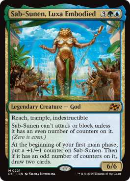 Sab-Sunen, Luxa Embodied