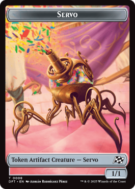 Servo / Thopter (1/1, fying, colorless)