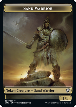 Sand Warrior (1/1)