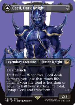 Cecil, Dark Knight // Cecil, Redeemed Paladin