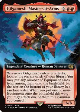 Gilgamesh, Master-at-Arms