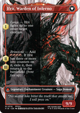 Clive, Ifrit's Dominant // Ifrit, Warden of Inferno