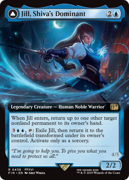 Jill, Shiva's Dominant // Shiva, Warden of Ice