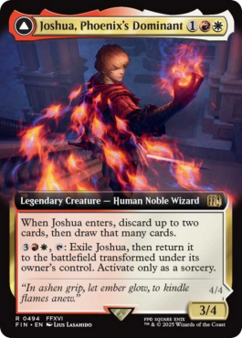 Joshua, Phoenix's Dominant // Phoenix, Warden of Fire