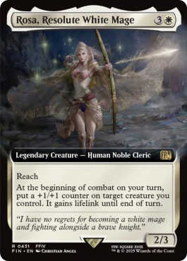 Rosa, Resolute White Mage