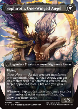 Sephiroth, Fabled SOLDIER // Sephiroth, One-Winged Angel
