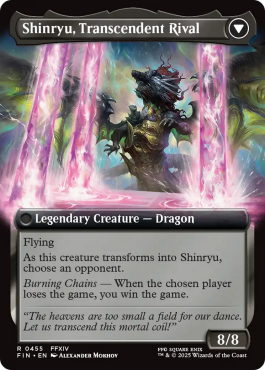 Zenos yae Galvus // Shinryu, Transcendent Rival