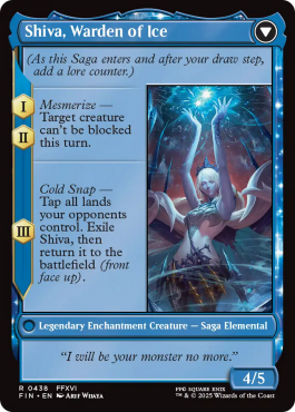Jill, Shiva's Dominant // Shiva, Warden of Ice
