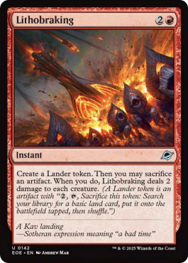 Lithobraking