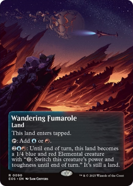 Wandering Fumarole