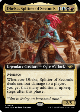 Obeka, Splitter of Seconds