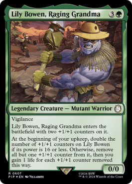 Lily Bowen, Raging Grandma