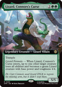 Lizard, Connors's Curse