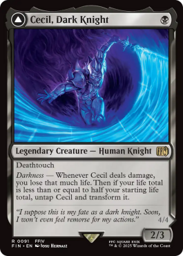 Cecil, Dark Knight // Cecil, Redeemed Paladin