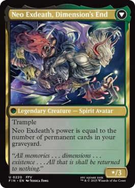 Exdeath, Void Warlock // Neo Exdeath, Dimension's End