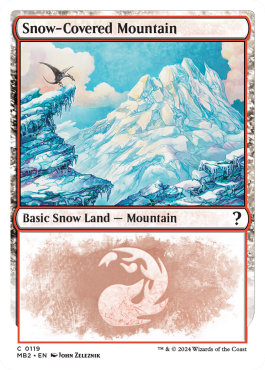 Snow-Covered Mountain