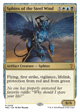 Sphinx of the Steel Wind