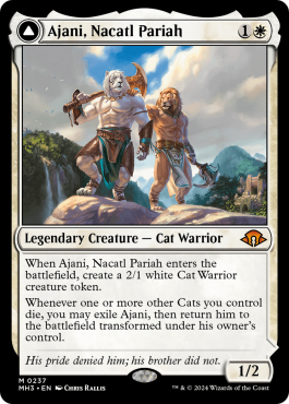 Ajani, Nacatl Pariah // Ajani, Nacatl Avenger