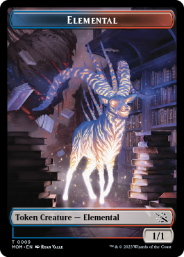 Elemental (1/1, blue and red)