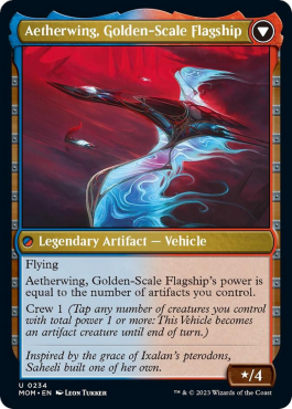 Invasion of Kaladesh // Aetherwing, Golden-Scale Flagship