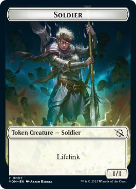 Soldier (1/1, lifelink)