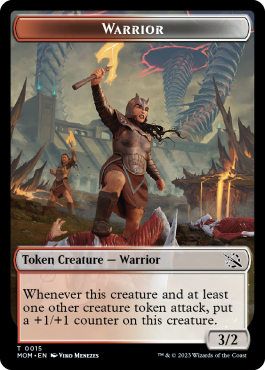 Warrior (3/2, white and red)