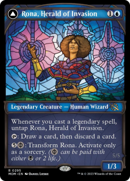 Rona, Herald of Invasion // Rona, Tolarian Obliterator