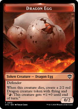 Dragon Egg (0//2, defender) // Dragon (2//2, flying)
