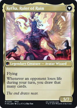 Kefka, Court Mage // Kefka, Ruler of Ruin