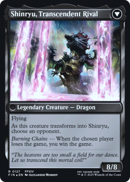 Zenos yae Galvus // Shinryu, Transcendent Rival