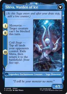 Jill, Shiva's Dominant // Shiva, Warden of Ice