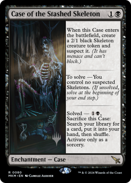 Case of the Stashed Skeleton