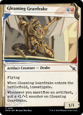 Gleaming Geardrake