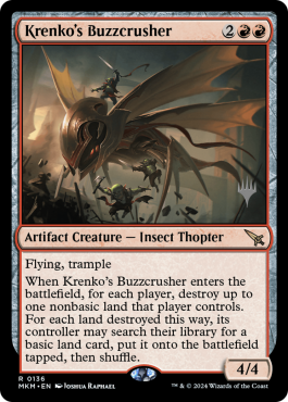 Krenko's Buzzcrusher