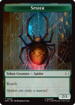 Spider (2/1, reach) / Illusion Villain (3/3)