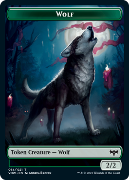 Wolf (3/2, red) // Wolf (2/2, green)