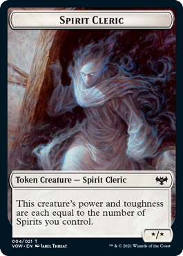 Spirit Cleric (*/*) // Insect (1/1, green)