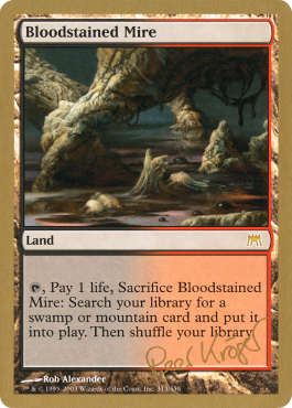 Bloodstained Mire (World Championship Deck)