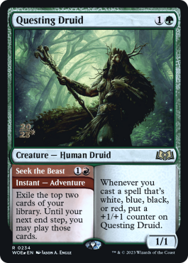 Questing Druid // Seek the Beast