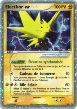 Zapdos ex (NP 33)