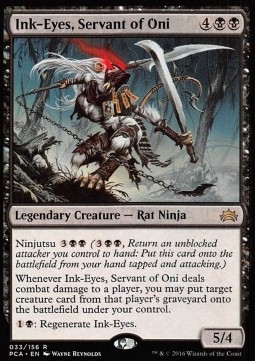 Ink-Eyes, Servant of Oni