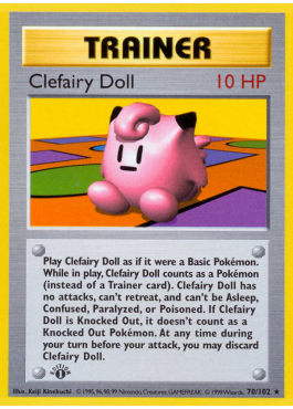 Clefairy Doll (BS 70)