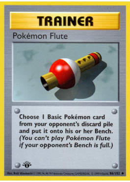 Pokémon Flute (BS 86)