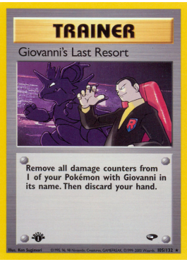 Giovanni's Last Resort (G2 105)