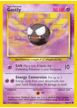 Gastly (LC 76)