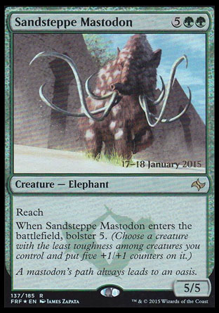 Sandsteppe Mastodon