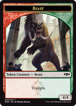 Beast (4/4, trample)