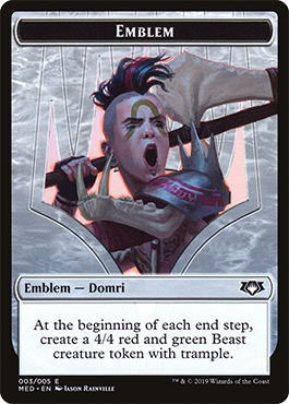 Emblem Domri, Chaos Bringer