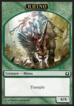 Rhino (4/4, trample)