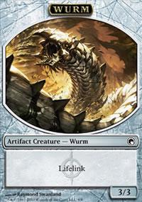 Wurm (3/3, lifelink)